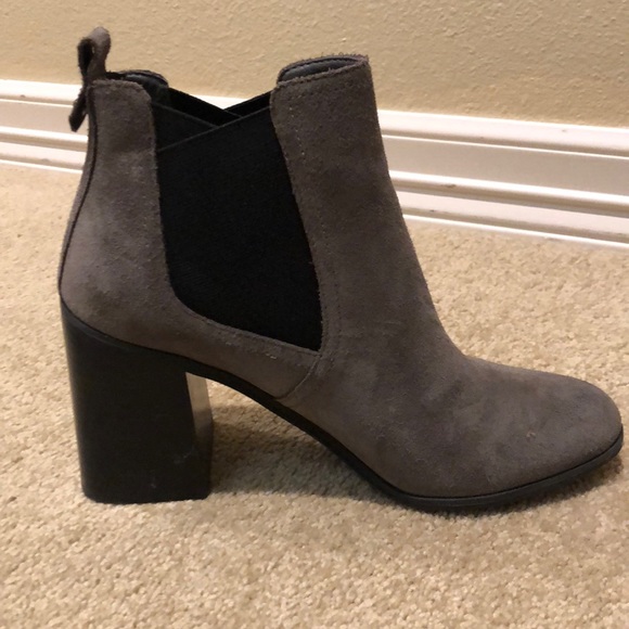 BP. Grey Suede Booties, size women’s 8 - Picture 6 of 7